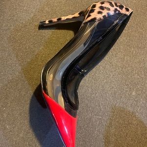 Nine West Leopard Print Stilettos